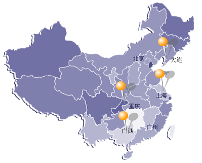 map of China